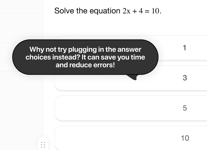 SAT strategies illustration